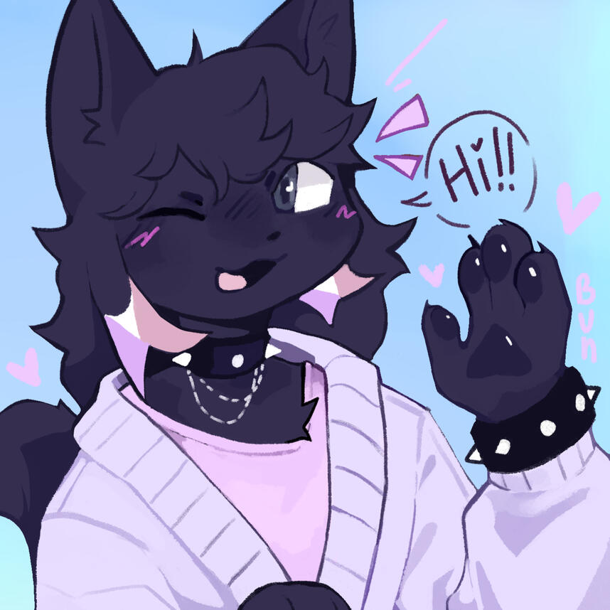 me, as drawn by @bun0nthemoon